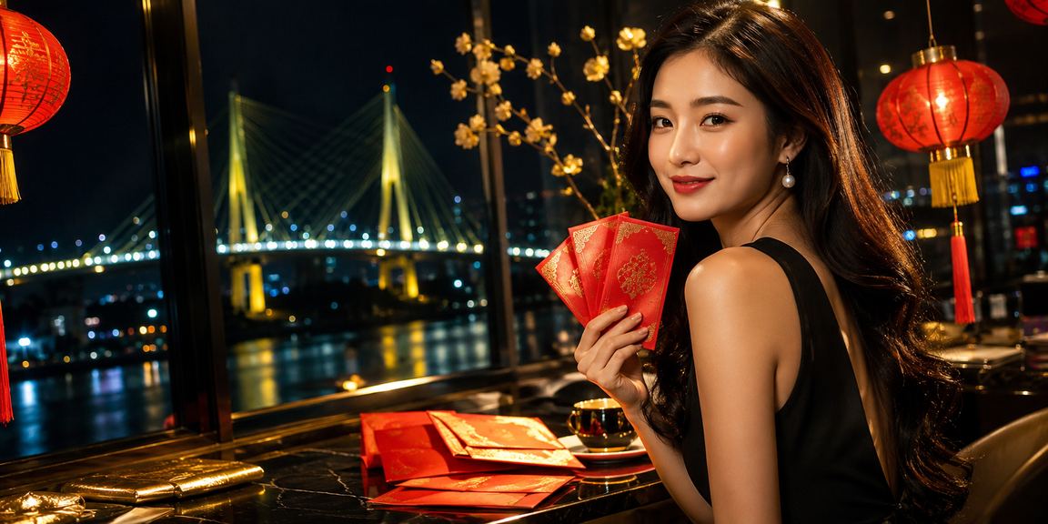 Người chơi casino nhận phong bì đỏ bonus tại quán cà phê Cần Thơ